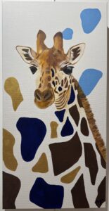 girafe tableau